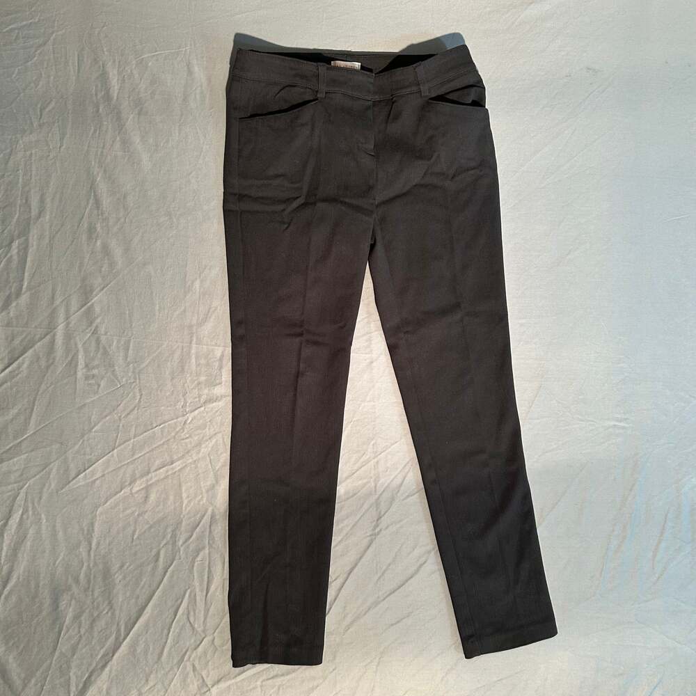 Van Heusen Dress Work Pant Womens Stretch Short Black Size 0